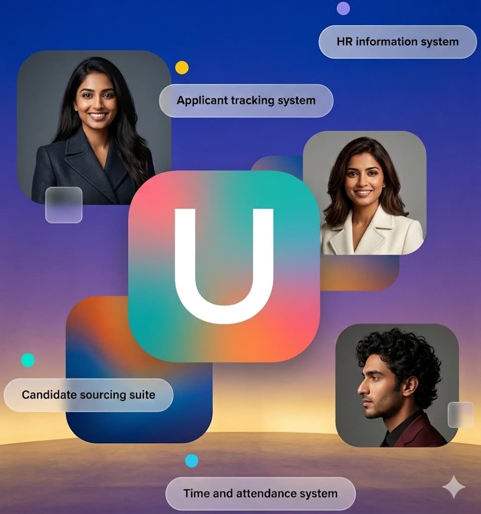 UpRiseTale collage of candidates and capabilities